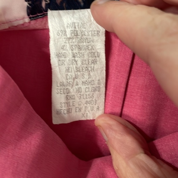 Avital Vintage Barbie Pink Flare Pants Size XL (Measures Smaller) - Picture 7 of 7